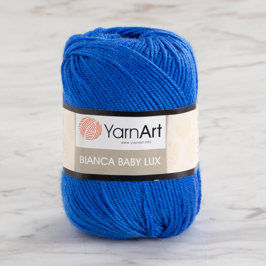 YarnArt Bianca Baby Lux  50gr Mavi Bebek Yünü - 360