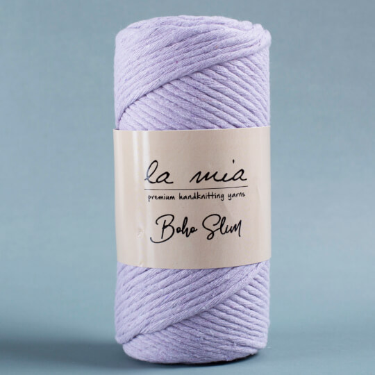 La Mia Boho Slim Lila El Örgü İpi -L067
