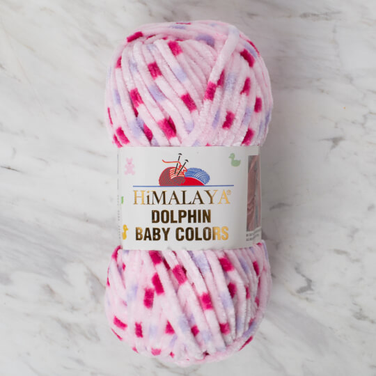Himalaya Dolphin Baby Colors Kadife Ebruli El Örgü İpi