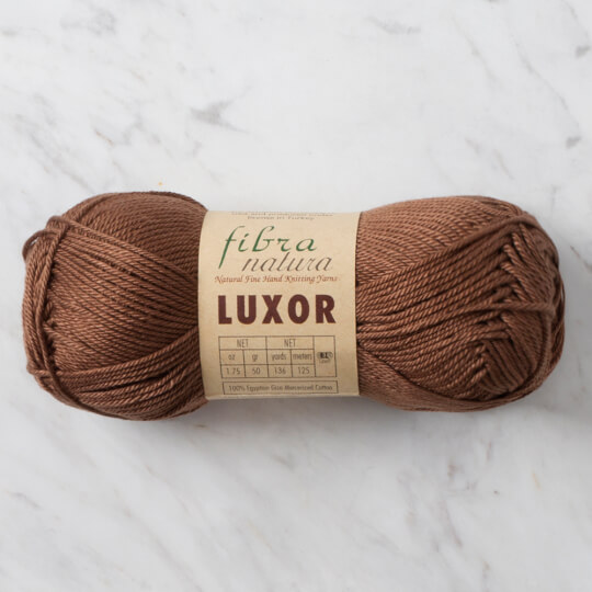 Fibra Natura Luxor Kahverengi El Örgü İpi -105-21