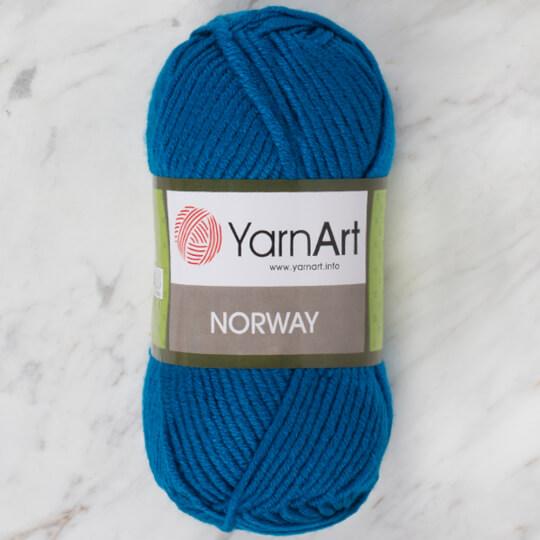 YarnArt Norway Knitting Yarn, Dark Blue 843 Hobiumyarns
