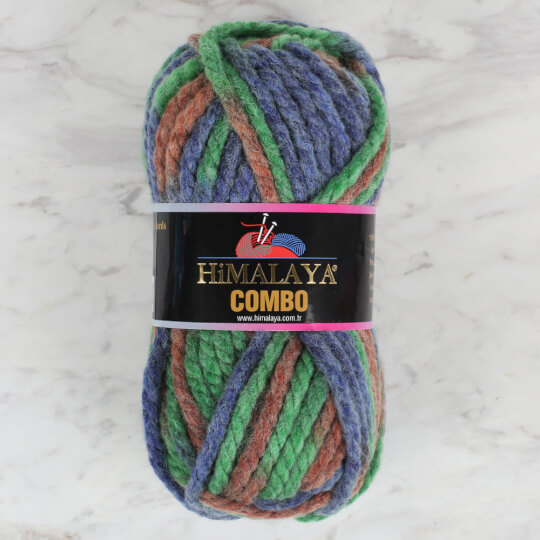 Himalaya Combo Yarn, Green - 52744 - Hobiumyarns