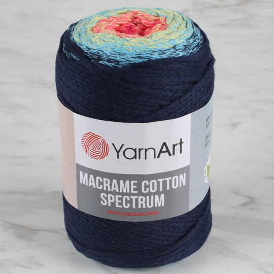 YarnArt Macrame Cotton Spectrum Ebruli El Örgü İpi - 1318