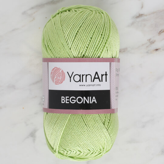 YarnArt Begonia 50gr Yeşil El Örgü İpi - 5352