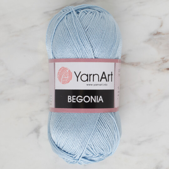YarnArt Begonia 50gr Mavi El Örgü İpi - 4917