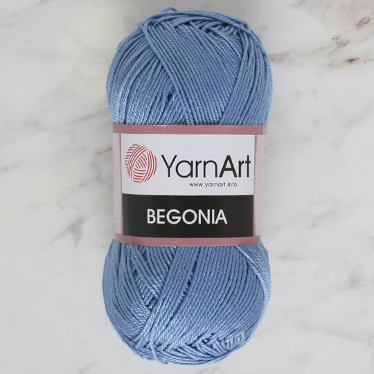 YarnArt Begonia 50gr Mavi El Örgü İpi - 5351