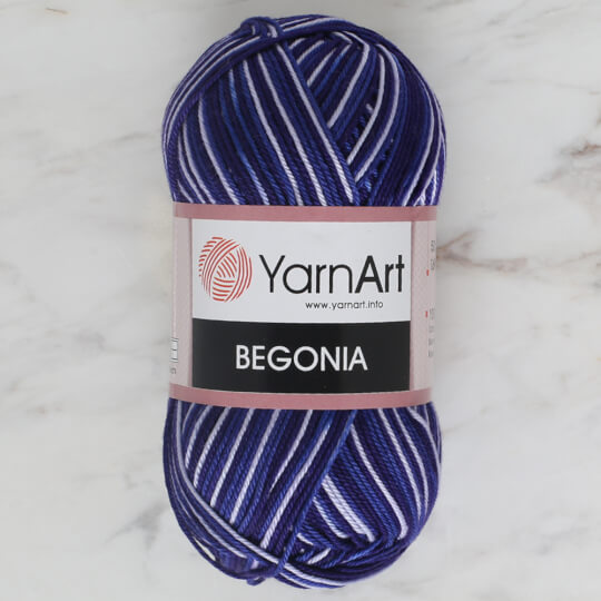 YarnArt Begonia Melange 50gr Ebruli El Örgü İpi - 189