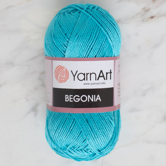 YarnArt Begonia 50gr Mavi El Örgü İpi - 0008