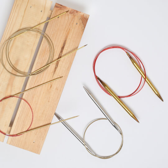 Addi finamente truco aguja lace unos truco aguja de latón 1,75mm todos los tamaños de 714-7 