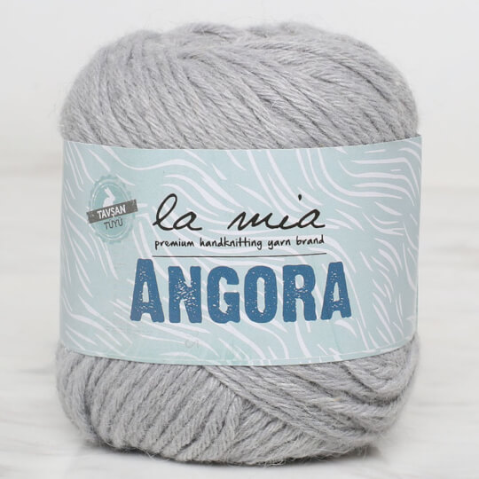 La Mia Angora Gri El Örgü İpi - L047