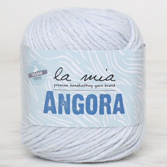 La Mia Angora Buz Mavi El Örgü İpi - L128
