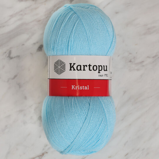 Kartopu Kristal Açık Mavi El Örgü İpi - K1552