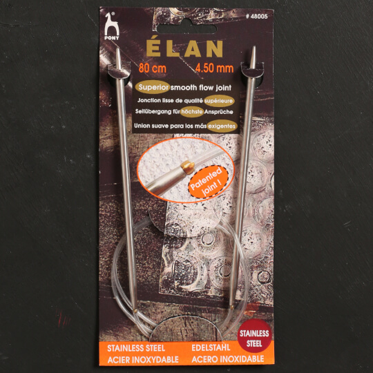 Pony Elan 4.5 mm 80 cm Paslanmaz Çelik Misinalı Şiş - 48005