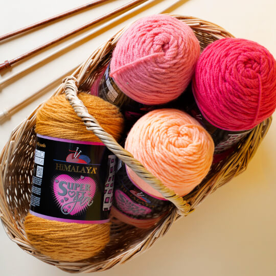 Himalaya Süper Soft Yarn Açık Lacivert El Örgü İpi -80845 