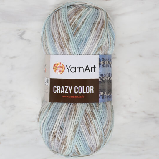 YarnArt Crazy Color Ebruli El Örgü İpi - 179