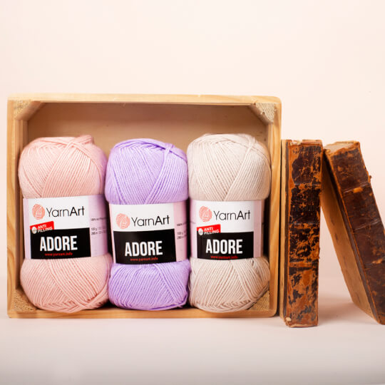Yarnart Adore Anti Pilling Hardal Sarısı El Örgü İpi- 334