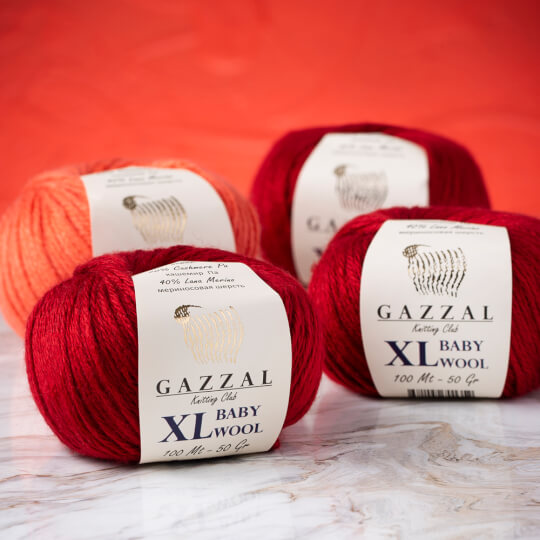 Gazzal Baby Wool XL Gri Bebek Yünü - 817XL