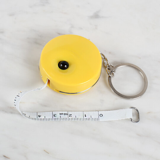 Loren Retractable Tape Measure, Turquoise - DJ.253XS - Hobiumyarns