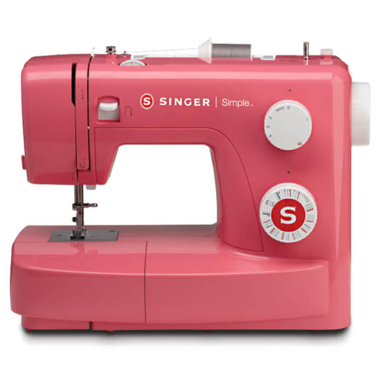 One Size Pink Singer Sewing Machine 