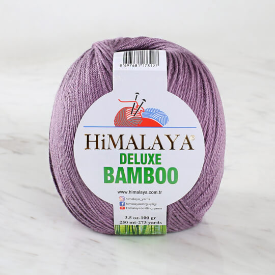 Himalaya Deluxe Bamboo Yarn, Purple - 124-35 - Hobiumyarns