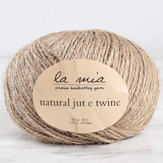La Mia Natural Jute Twine 100 gr Jüt İp