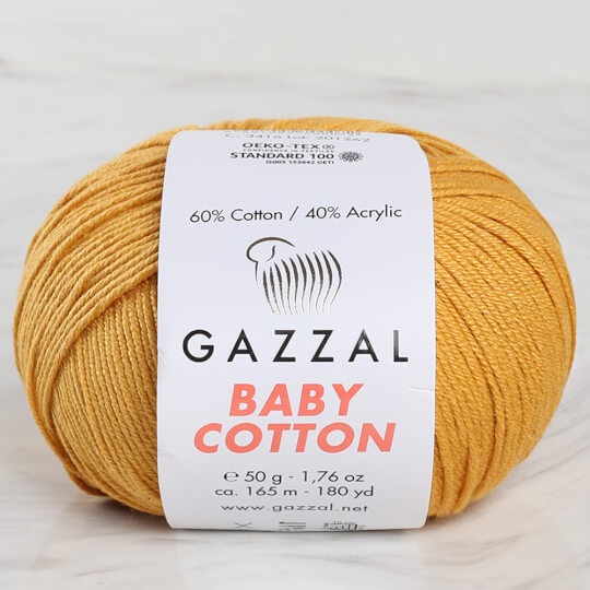 Gazzal Baby Cotton Bal Köpüğü Bebek Yünü - 3447