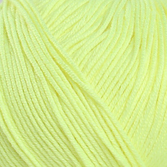 Gazzal Baby Cotton Fosforlu Sarı Bebek Yünü - 3462