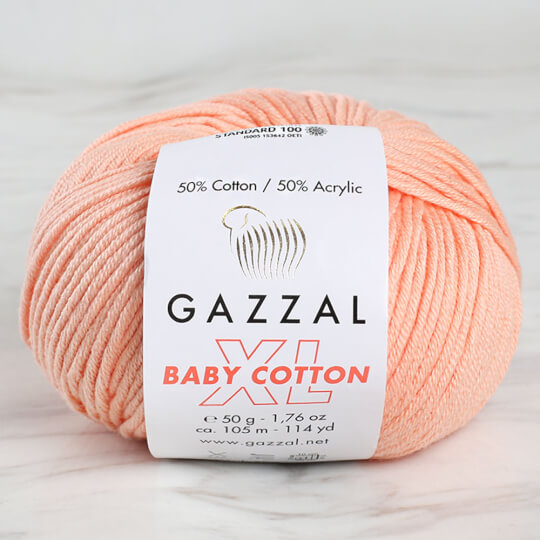 Gazzal Baby Cotton XL Yavruağzı Bebek Yünü - 3412XL