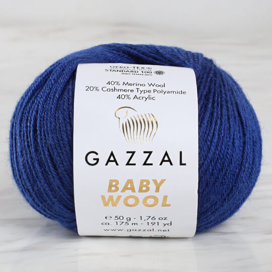 Gazzal Baby Wool Lacivert Bebek Yünü - 802