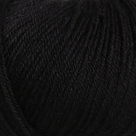 Gazzal Baby Wool Siyah Bebek Yünü - 803