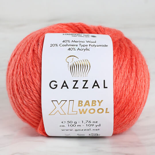Gazzal Baby Wool XL Mercan Bebek Yünü - 819XL