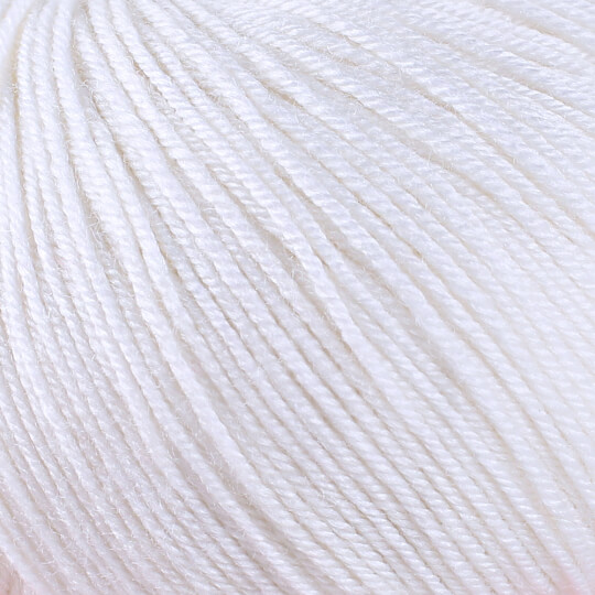 Gazzal Baby Wool Beyaz Bebek Yünü - 801