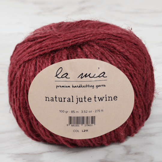 Jute Twine, Red Twine, Natural Jute, Natural Twine, Colored String