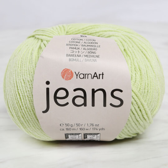  55% Cotton 45% Acrylic YarnArt Jeans Sport Yarn 1