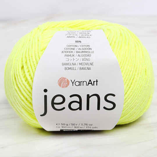 YarnArt Jeans Knitting Yarn, Flesh - 07