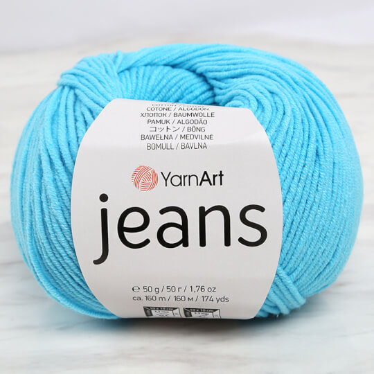 YarnArt Jeans Mavi El Örgü İpi - 33