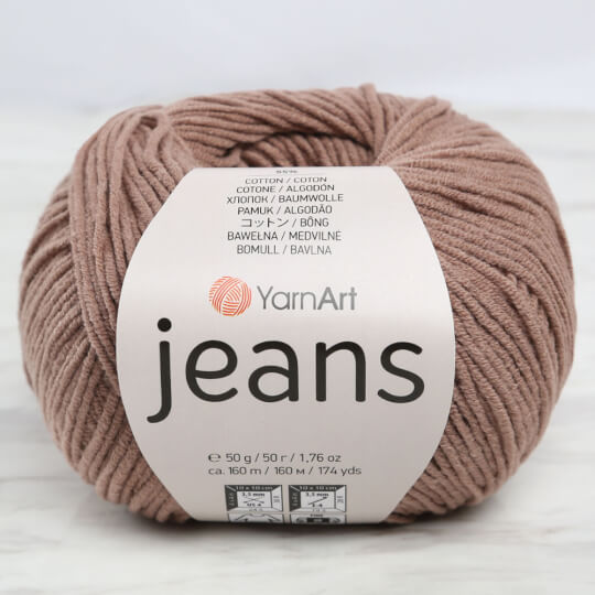 YarnArt Jeans Kahverengi El Örgü İpi - 71