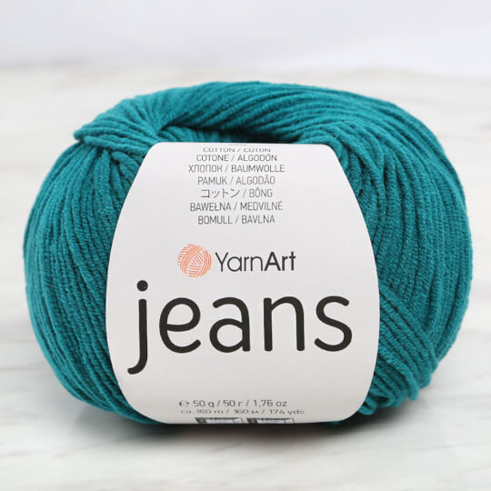 YarnArt Jeans Petrol Yeşili El Örgü İpi - 63