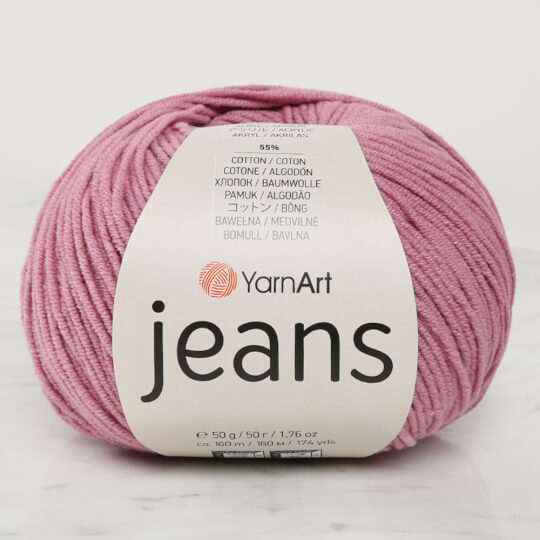YarnArt Jeans Gül Kurusu El Örgü İpi - 65