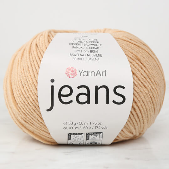  55% Cotton 45% Acrylic YarnArt Jeans Sport Yarn 1