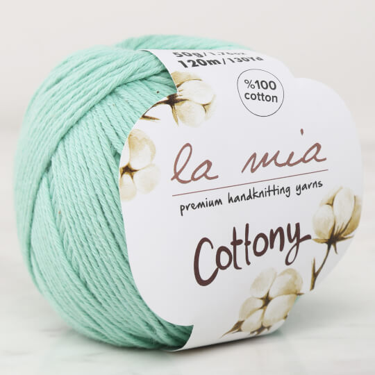 La Mia Cottony Yeşil Bebek El Örgü İpi - P12