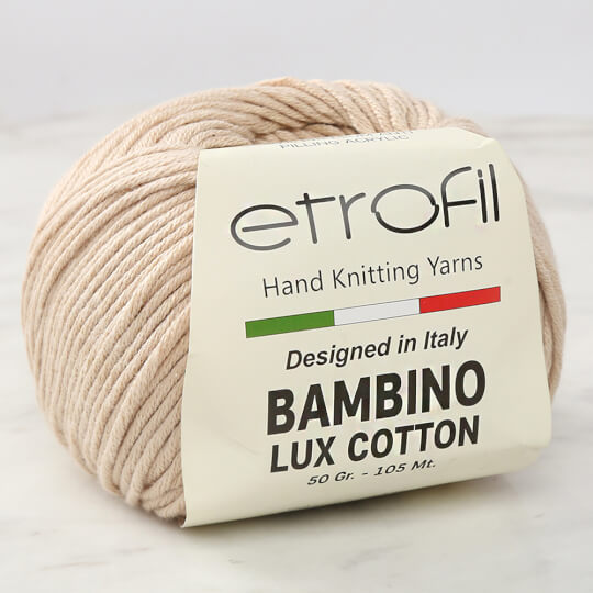 Etrofil Bambino Lux Cotton Somon Rengi El Örgü İpi - 70021