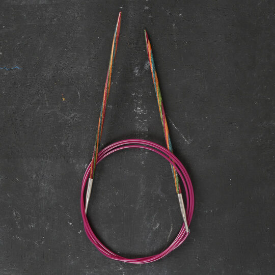 KnitPro Symfonie 3 mm 100 cm Ahşap Misinalı Şiş - 20365