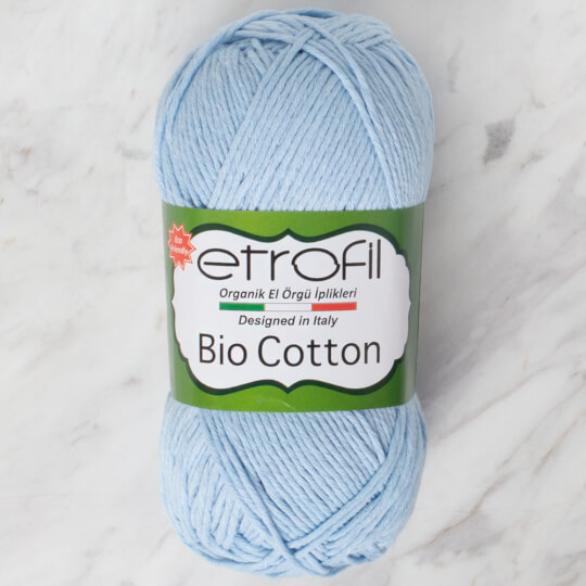 Etrofil Bio Cotton Bebe Mavisi El Örgü İpi 10201 Hobium