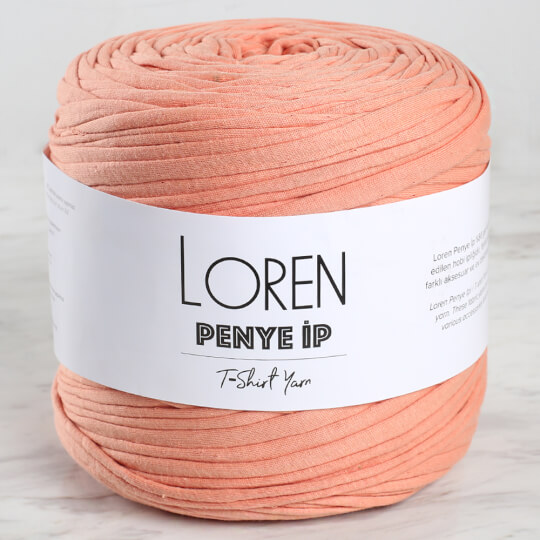 Loren Penye Kumaş El Örgü İpi Turuncu - 54