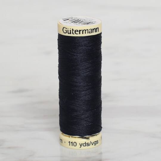 Gütermann Sewing Thread, 100m, Dark Navy - 339 - Hobiumyarns