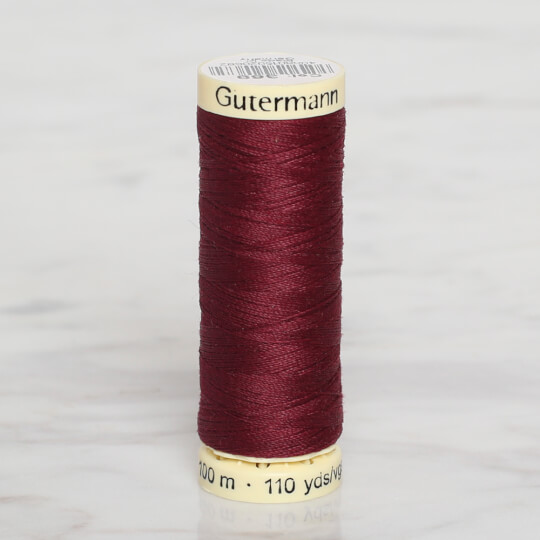 Gütermann Sewing Thread, 100m, Claret - 369 - Hobiumyarns