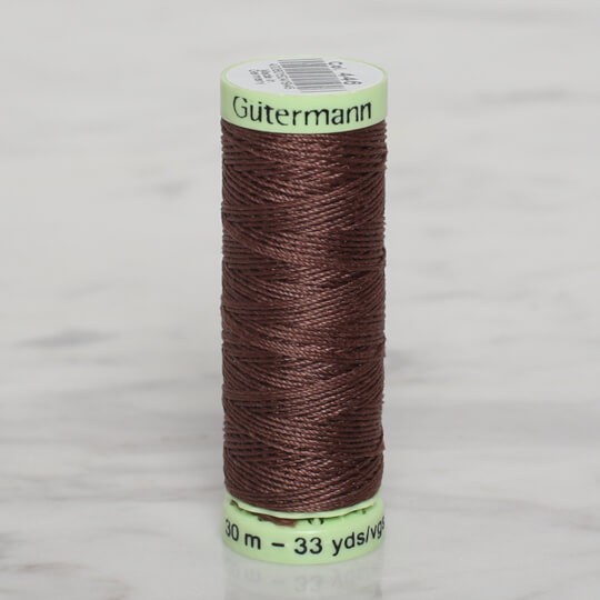 Gütermann Sewing Thread, 30m, Light Coffee - 124