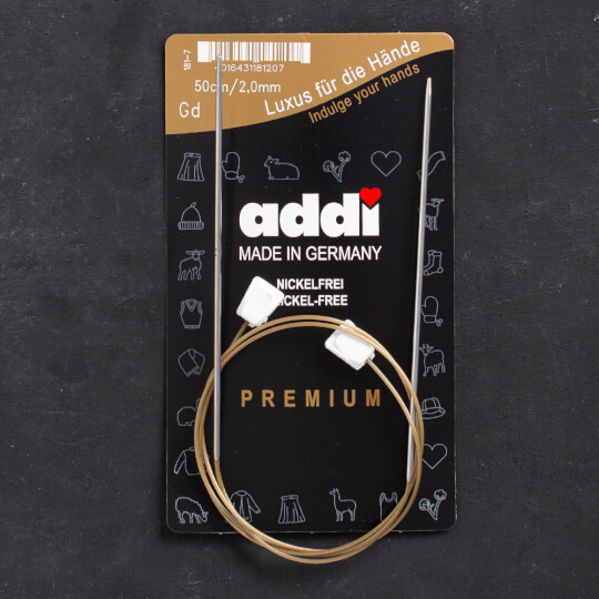 Addi Flexi-Bel 2mm 50cm Esnek Örgü Şişi - 181-7