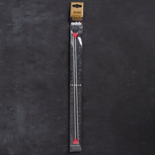 Addi Kalpli 2mm 35cm Klasik Alüminyum Örgü Şişi - 200-7